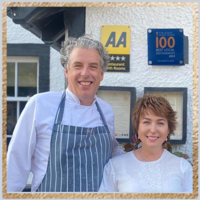 The Gordon Arms Restaurant With Rooms Yarrow エクステリア 写真
